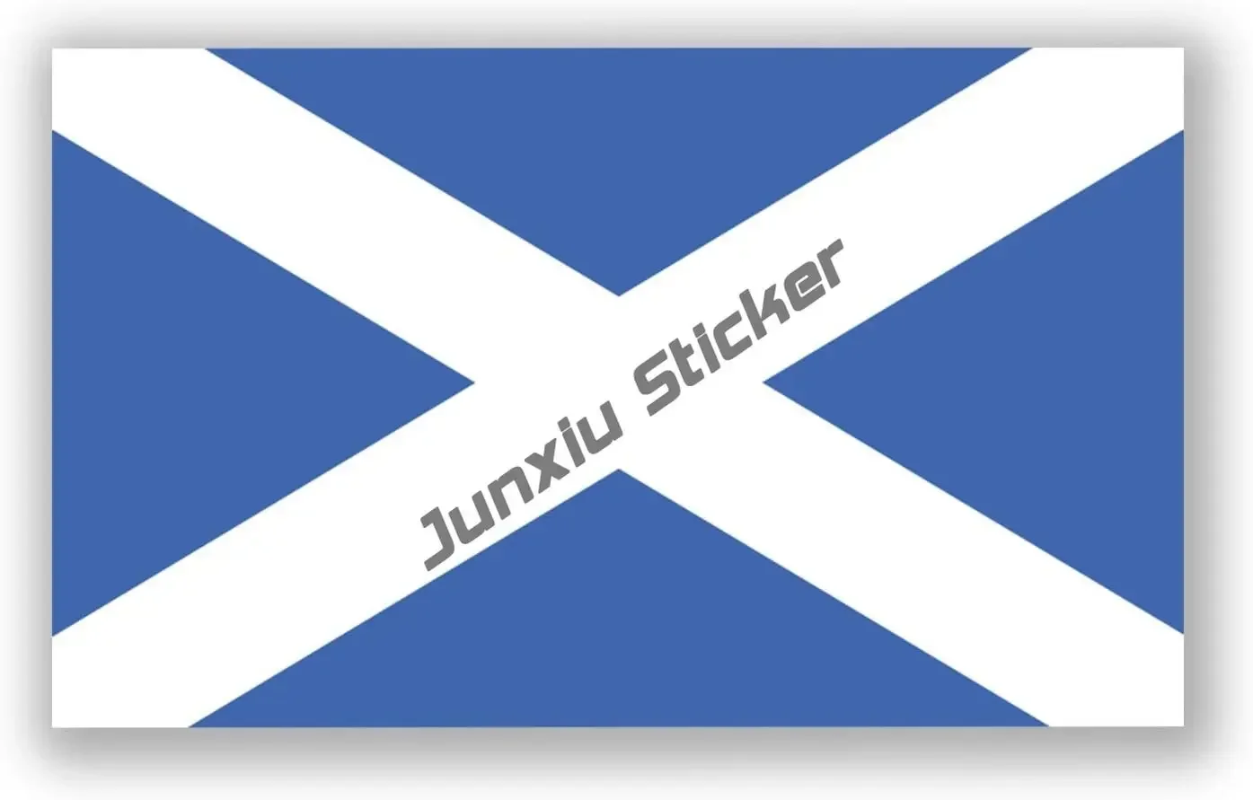 Royal Coat of Arms of Scotland Sticker Day of The Dead Sugar Skull Scottish Saltire Flag Shield Emblem Style SUV Fine Decal