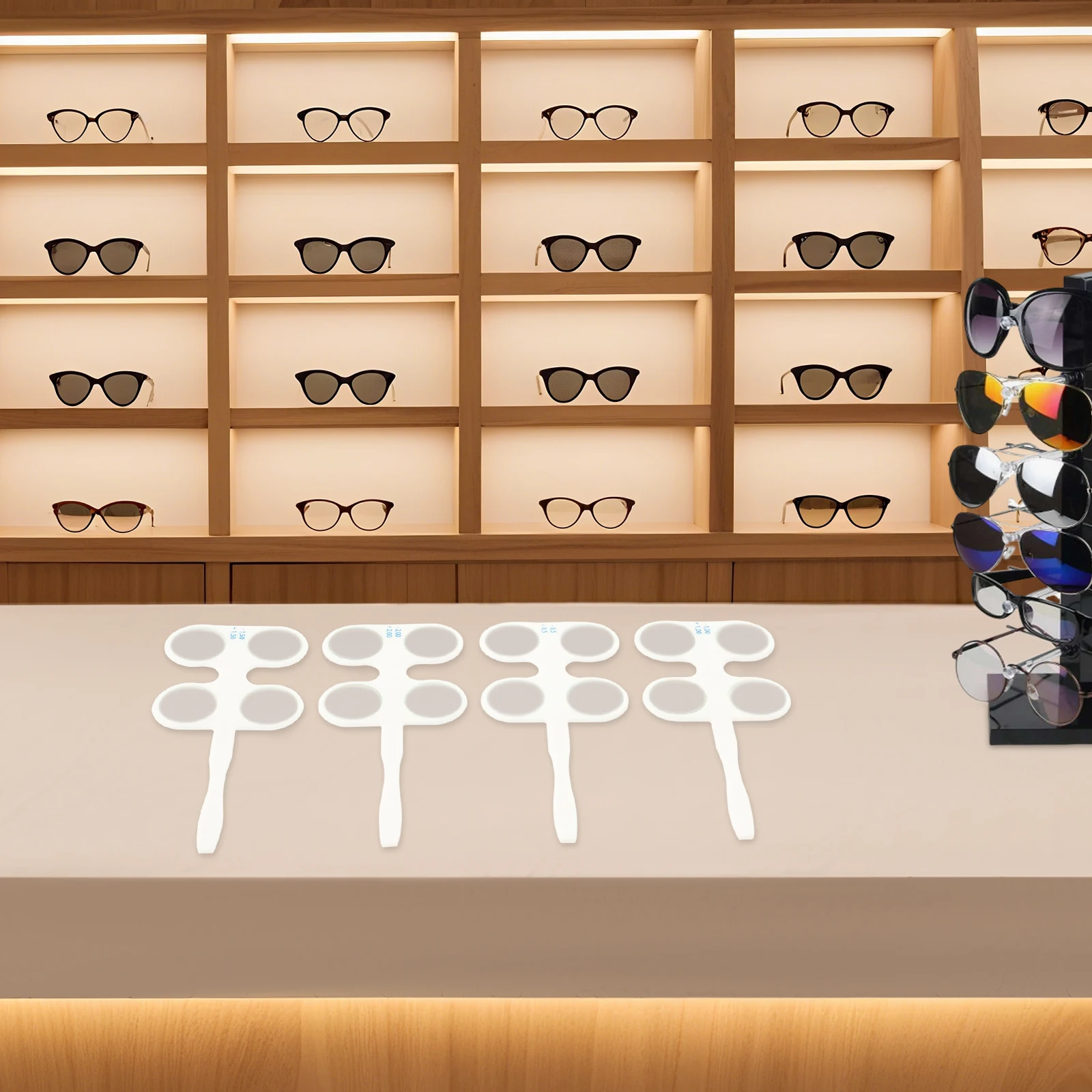Optical Flip Lens Near Vision Trainer For Myopia Amblyopia Training Hospital Clinic Optical Store Use