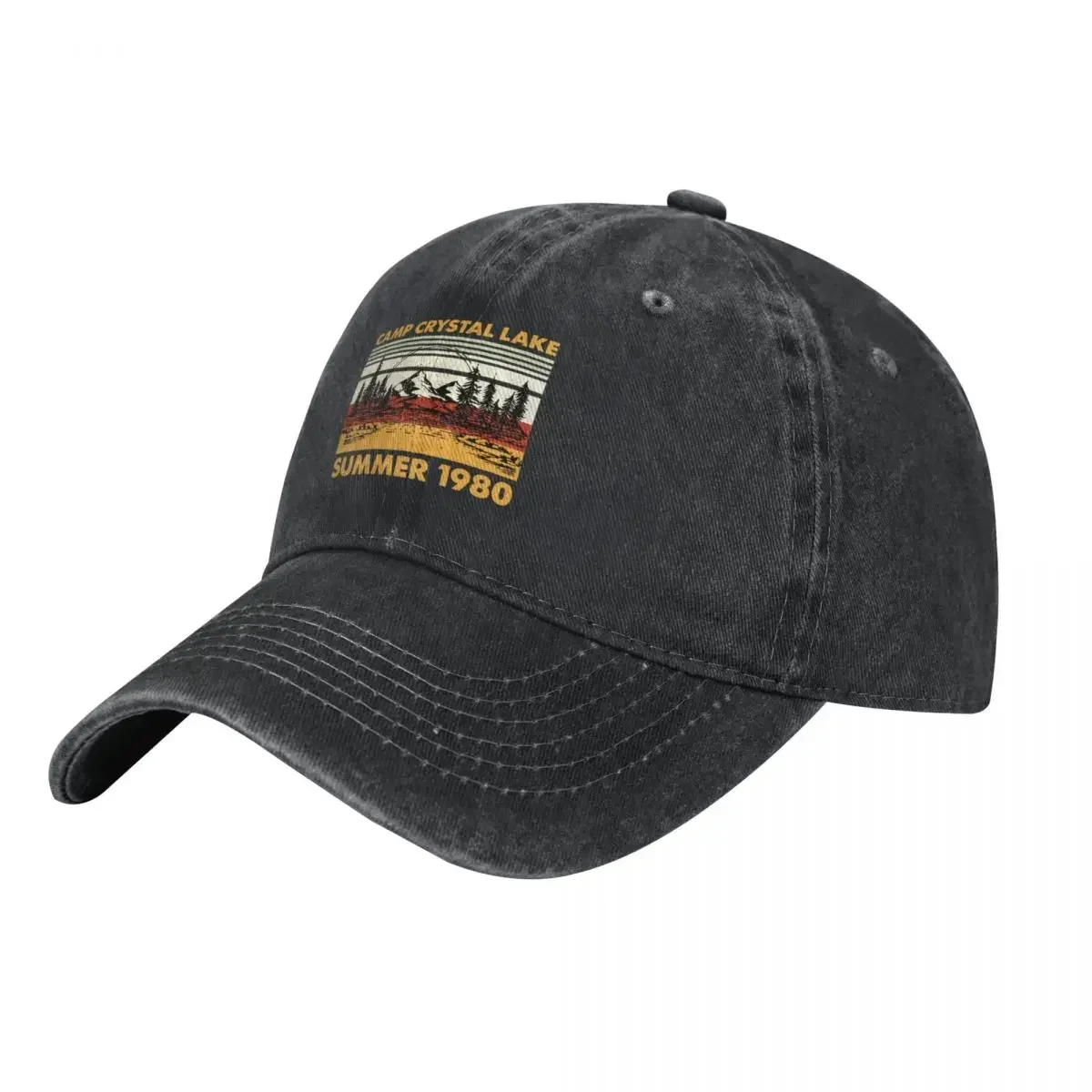 Camp Crystal Lake Baseball Cap Sun Hat For Children Bobble Hat Sunscreen Trucker Hat Male Women's