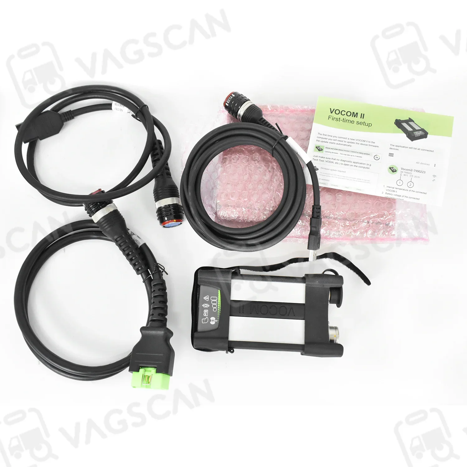 For Genuine 88894000 Vocom2  2.8.150 Software PTT  Vocom II Interface Truck Diagnostic OBDII Tool For Renault/UD/Mack/V-olvo