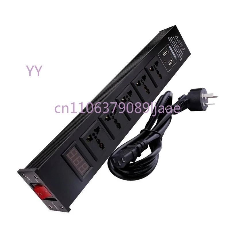 HiFi audio power filter Fever power purifier Lightning protection plug audio socket