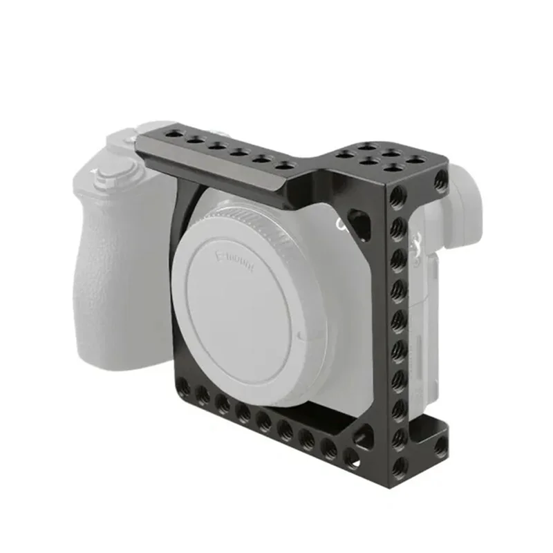 

CJSD-Camera Cage Frame With NATO Rail For Sony A6000 / A6300 / A6400 / A6500 / A6600 Canon Eos Cage Rig