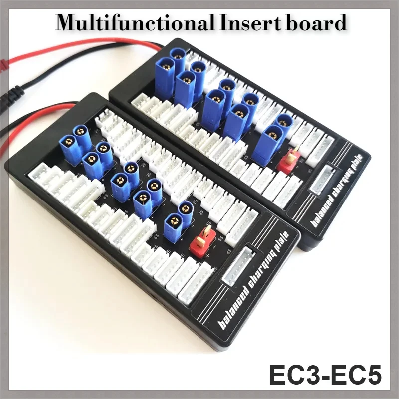 

T-plug Xt60 Ec3 Ec5 Parallel Charging Board B6 Balanced Charger Lithium Battery Parallel Conversion Expansion