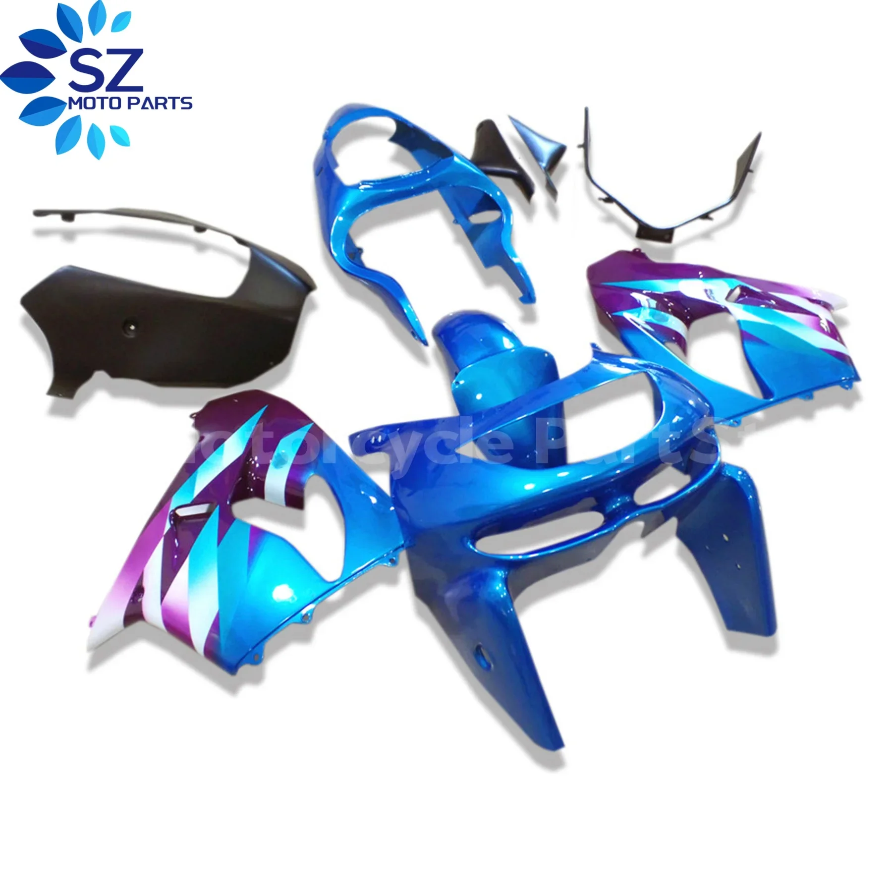 Custom Motorcycle Fairings for Kawasaki Ninja ZX9R ZX900 1998 1999 Model Fairing Kit ZX 9R 900 98 99 Bodyframe Protective Cover
