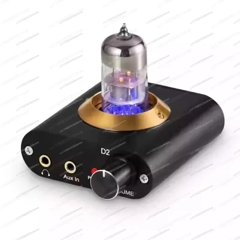YbjD2 Super Mini Vacuum Tube Headphone Amplifier, Home Stereo Desktop Audio Preamp