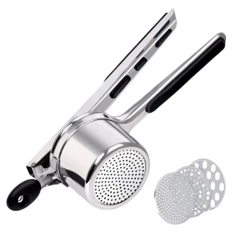Mashed Potato Press Stainless Steel Press Artifact Household Supplementary Food Mashed Sweet Potato Mashed Taro Tool