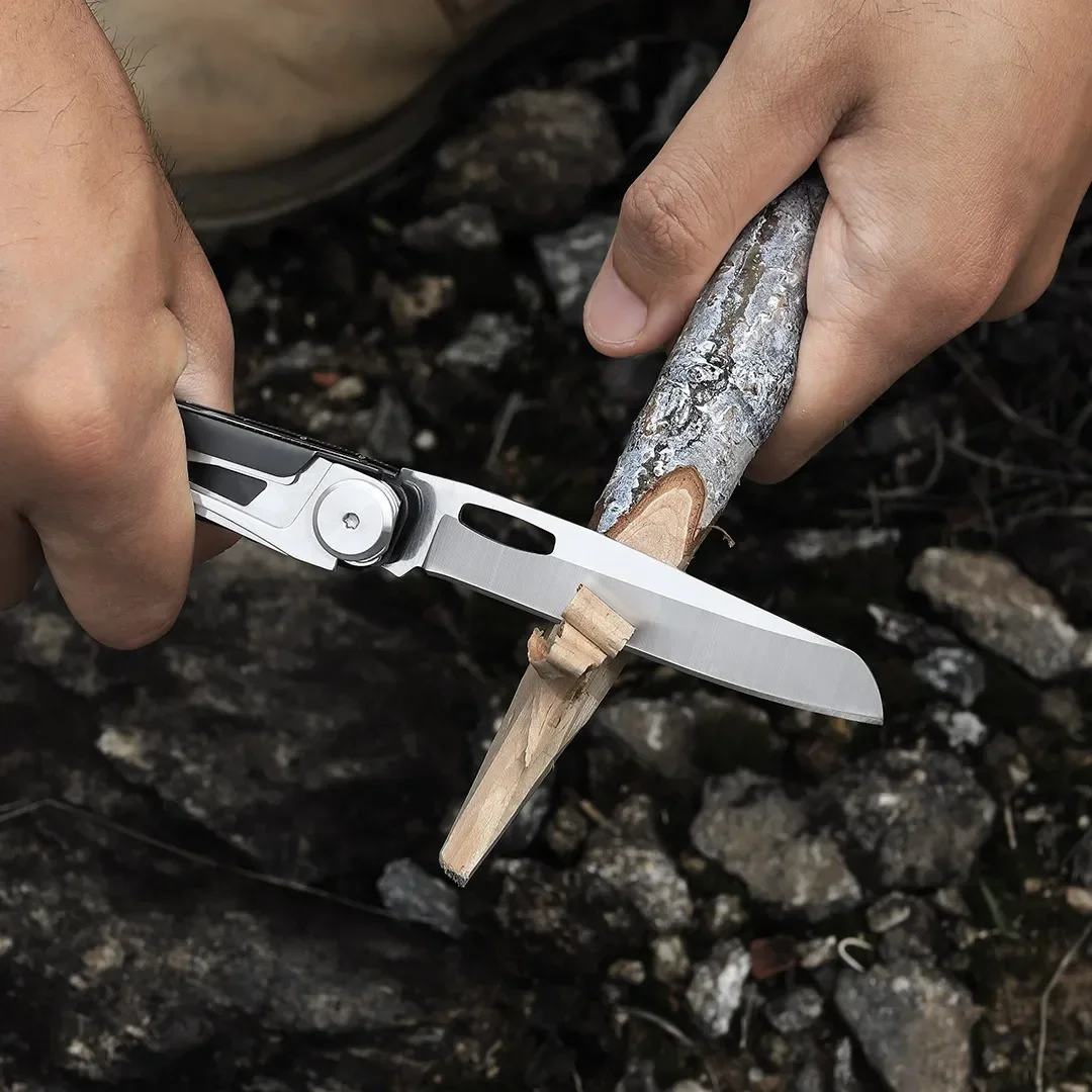 Imagem -06 - Nextool-mini Multipurpose Folding Pocket Knife 12 em Multitool Tesoura Sobrevivência Tática Portátil Camping Edc Multi Ferramenta