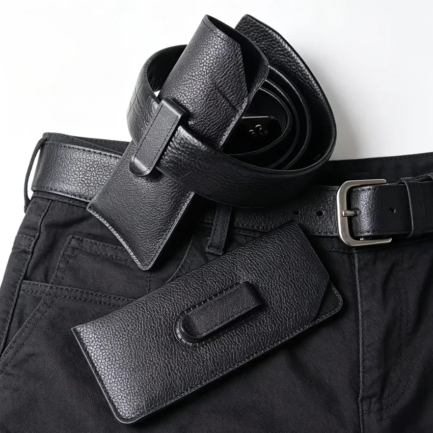 1Pc Soft Eyeglasses Pouch, Black Portable Glasses Bag with Clip, Can Attach to Backpack & Belt for Reading Glasses
