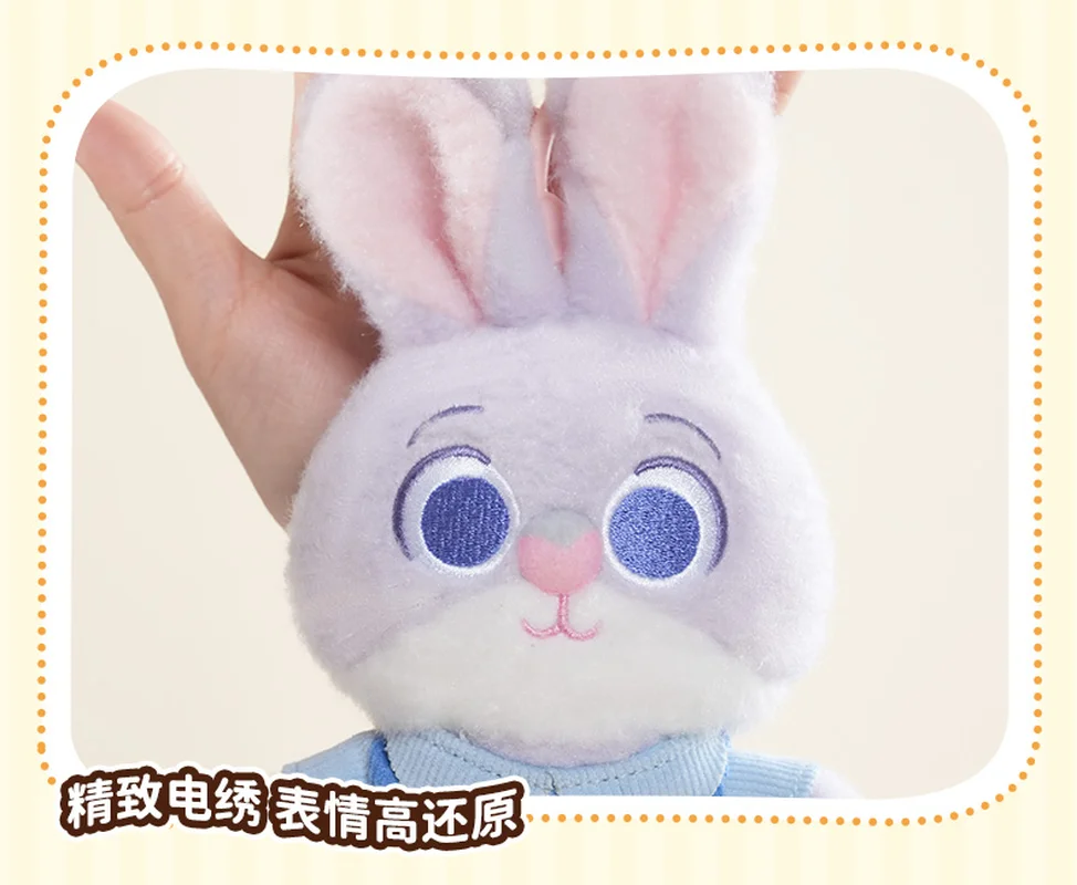 Authentique Potdemiel Zootopia Judy Nick Couple sac à dos pendentif Kawaii porte-clés en peluche poupée voiture décoration anniversaire Surprise cadeaux