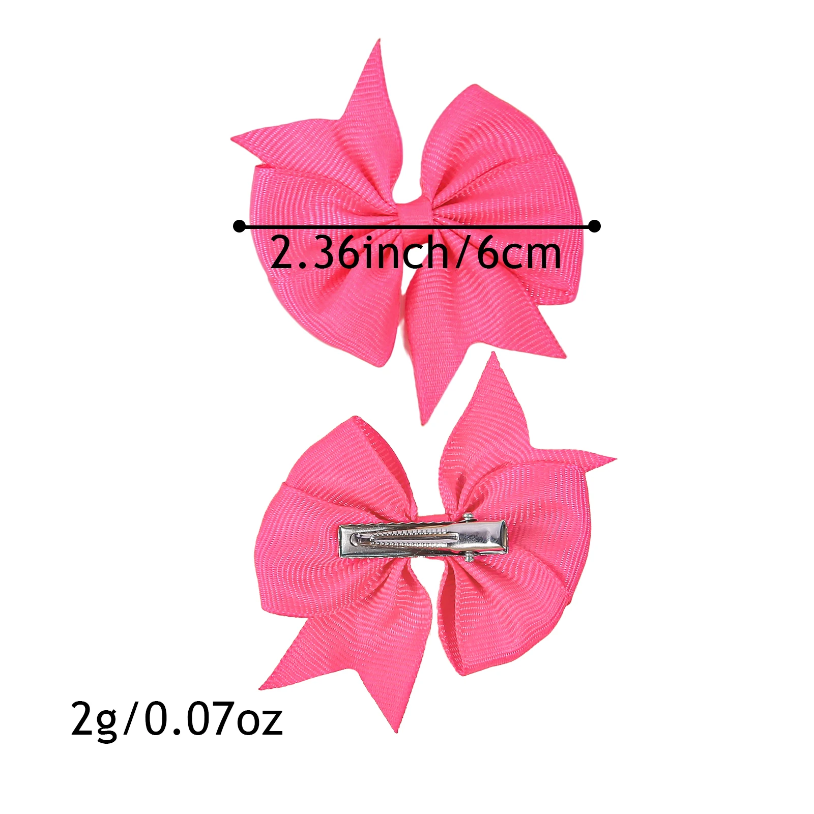 10/40pcs Bow Hair Clip Sets Simple Holiday Hair Clip Baby Girls Hair Accessories Cute Fashion Candy Colors Hairpins
