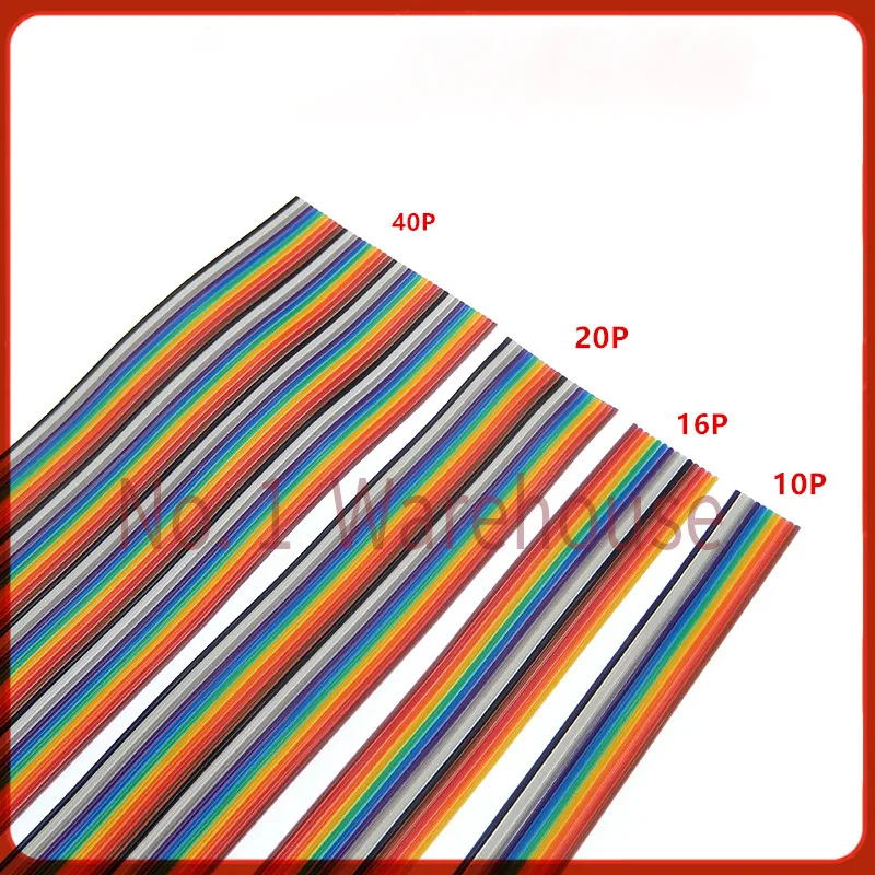 1-метр-6p-10p-12p-14p-16p-20p-40p-127-мм-pitch-цветной-плоский-ленточный-кабель-6-8-10-16-20-40-pin-rainbow-wire-для-разъема-fc-dupont