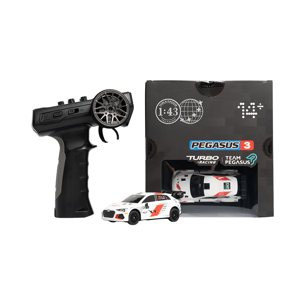 Turbo Racing C90 1/43 RWD RC Drift Car Team Pegasus 3 Officially Authorized Limited Edition Mini Remote Control Custom