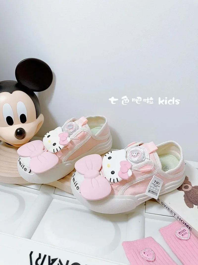 

Kawaii Sanrio Students Princess Cartoon Shoes Cartoon Hello Kitty Kids Sports Running Girls Shoes Birthday Present for Girls