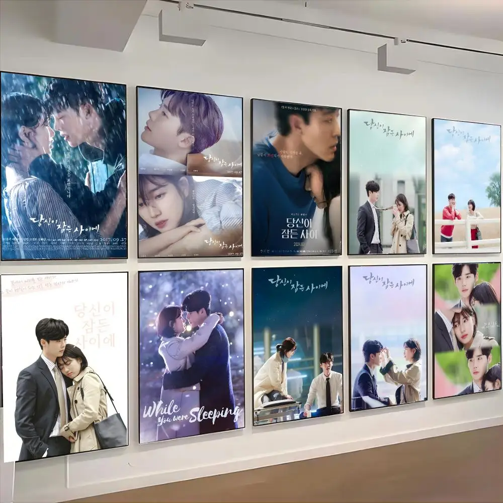 While You Were Sleeping Kdrama 당신이 잠든 사이에 Poster Living Room Bedroom Party Bar Decor Moisture-proof Art Wall Painting