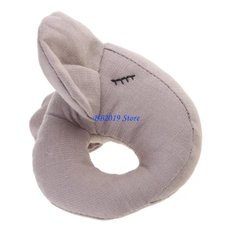 q0kb baby rattle mobiles น่ารักของเล่นลูกน้อยการ์ตูนสัตว์มือระฆังระฆังเด็กวัยหัดเดินนุ่ม ๆ