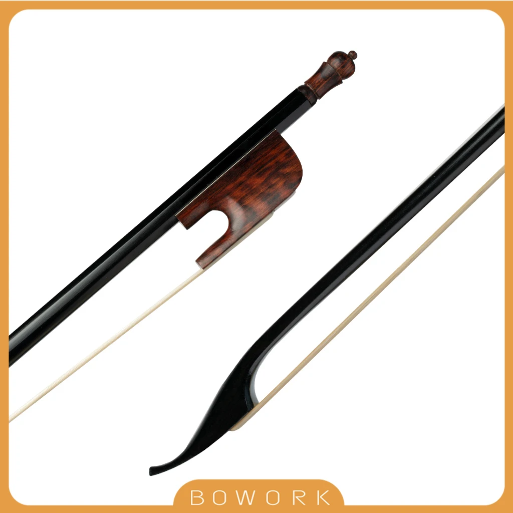 

Full Size Violins Fiddle Man's Bow Carbon Fiber Bows Baroque Style 4/4 Violin Bow Arch Snakewood Frog Straight Well Balance NEW