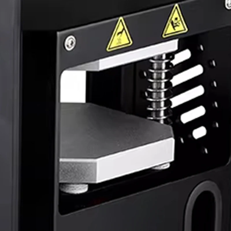 

Электрический горячий пресс 300-700 Вт с двойными нагревательными пластинами, сенсорным экраном, экстрактором масла, удлиненной гидравлической ручкой, 220 В