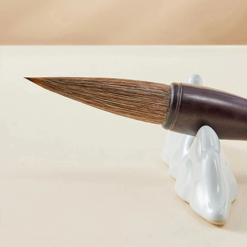 Cow Ear Hair Calligraphy Brushes Hopper-shaped Brush Professional Regular Script Large Character Spring Festival Couplets Brush