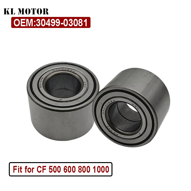 

2PCS Rear wheel Hub bearing 30x63x42 For CF500 600 800 model DAC3063W Bearing ATV DAC3063W DAC30630342 30499-03081
