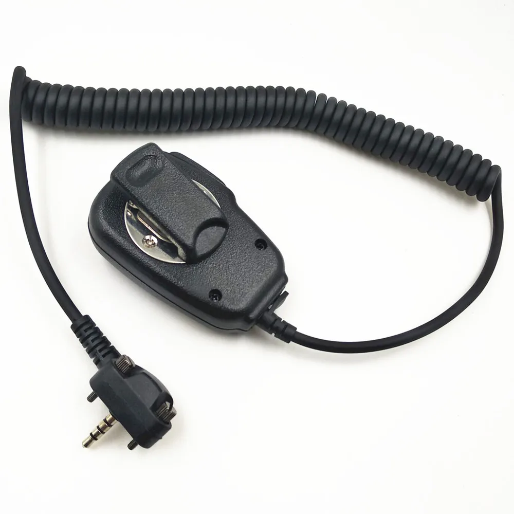 Altavoz de micrófono de mano PTT con conector de 3,5mm para Vertex Standard EVX261 531 534 539 VX231 261, piezas de micrófono de altavoz remoto de mano