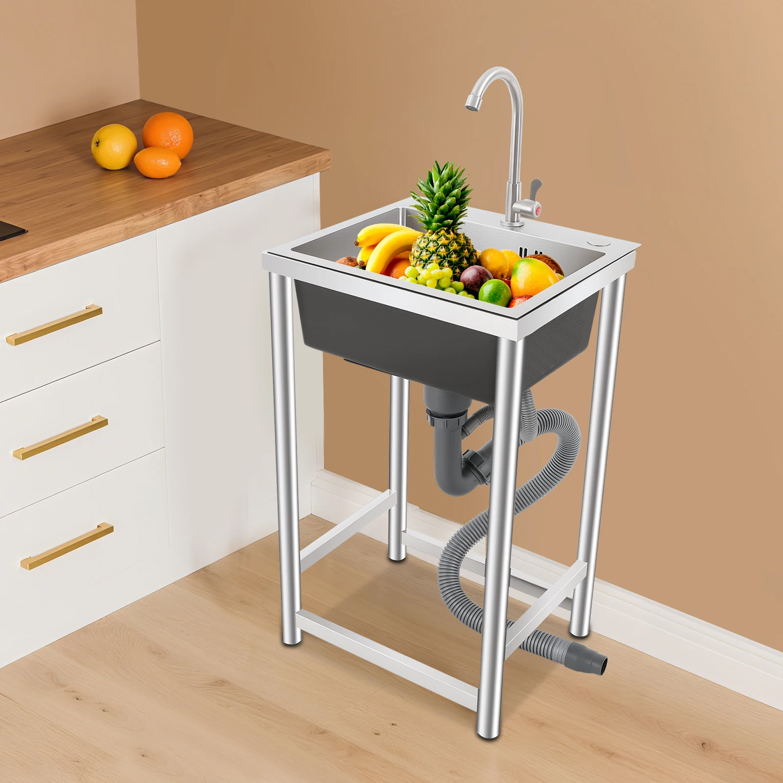 Stainless Steel Utility Sink K - огляд і ціна Commercial Kitchen Taps