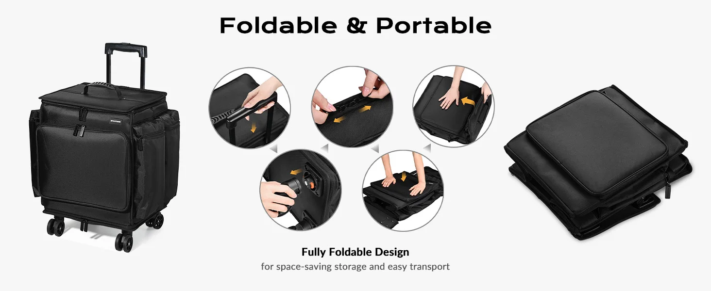 rolling hairstylist bag