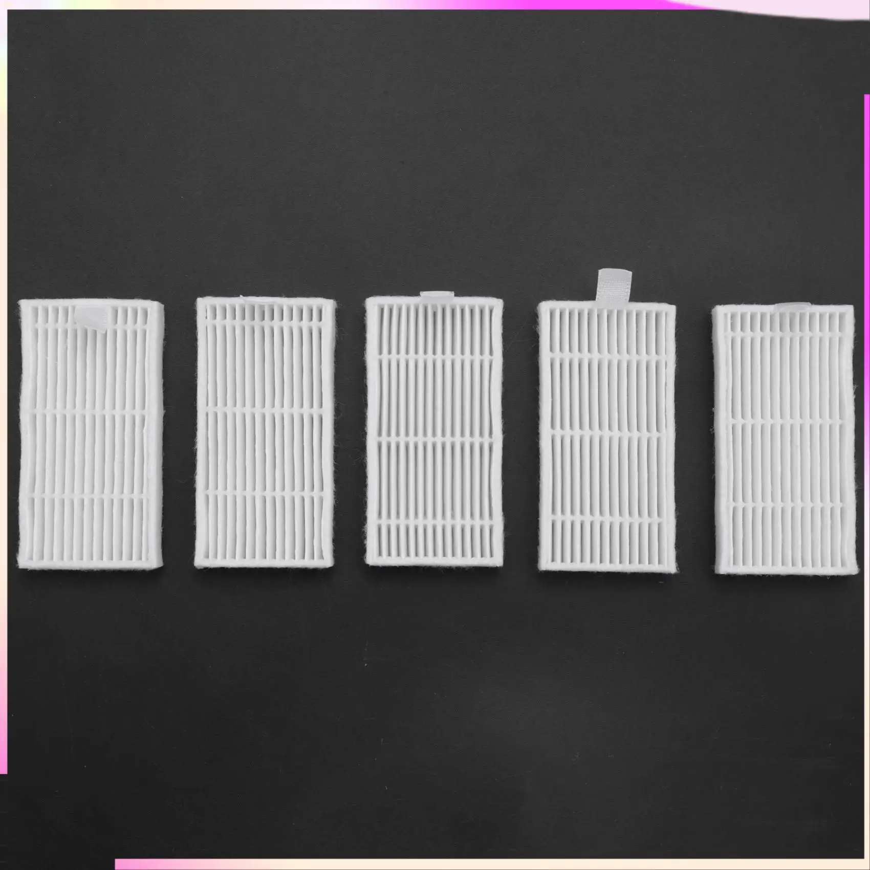 B26B 5 Filters+10 Side Brushes For Medion Md 16192 Md 18500 Md 18501 Md 18600 Spare Parts