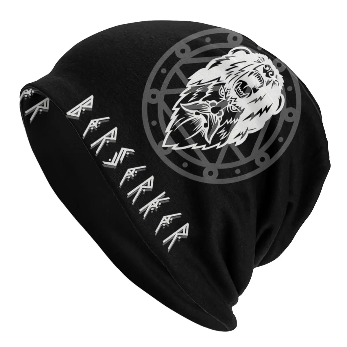 Berserker Thin Skullies Beanies Fashion Caps For Men Women Viking Ski Caps Bonnet Hats