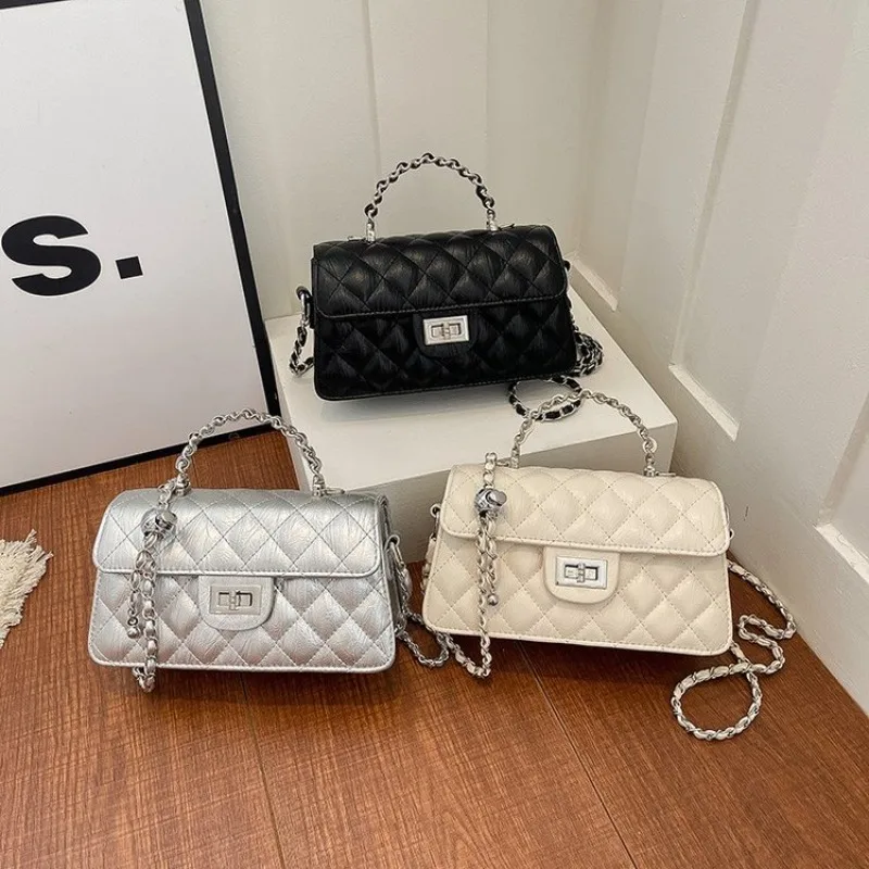 Paris Famous Designer Diaper Bag Luxury Shopper Solid Color Leather Handbag For Women Trendy Classic