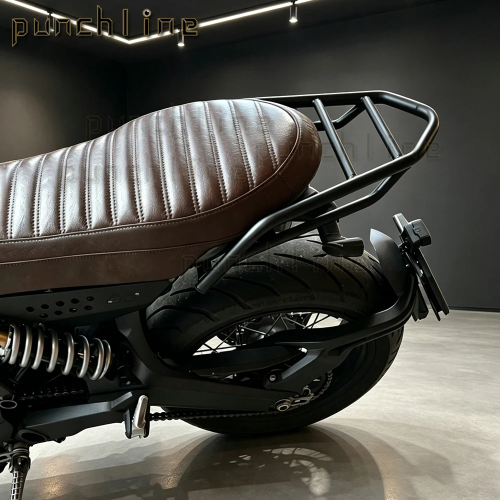 Fit For SCRAMBLER 400 SIXTY2 2016-2022 SCRAMBLER 800 2015-2022 Luggage Rack Rear Tail Rack Top Box Case Suitcase Carrier Board