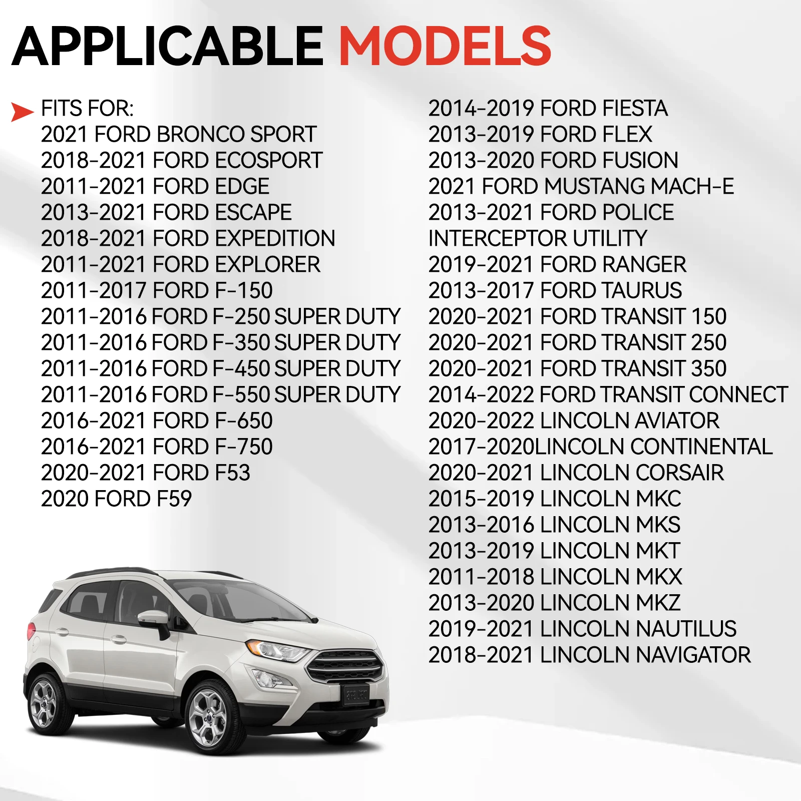 مستشعر درجة حرارة الهواء المحيط/الضفيرة لفورد فليكس اكسبلورر إسكيب إيدج فيوجن F-250 F-350 F-450 AU5T12A647AC AU5Z12A647B #3