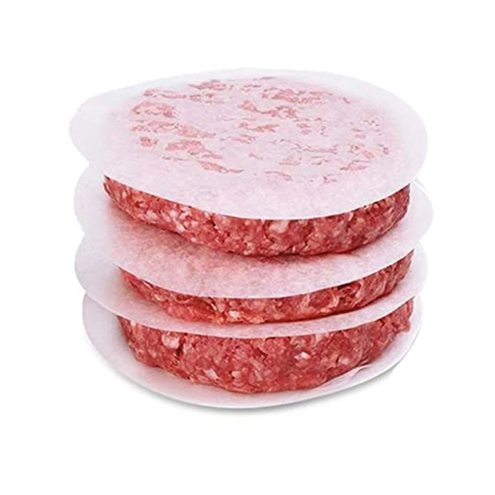 &A11I 500 Pcs Papers for 4.5 Inch Burger Press Hamburger Round Separators Non-Stick Heat Lunch Meat