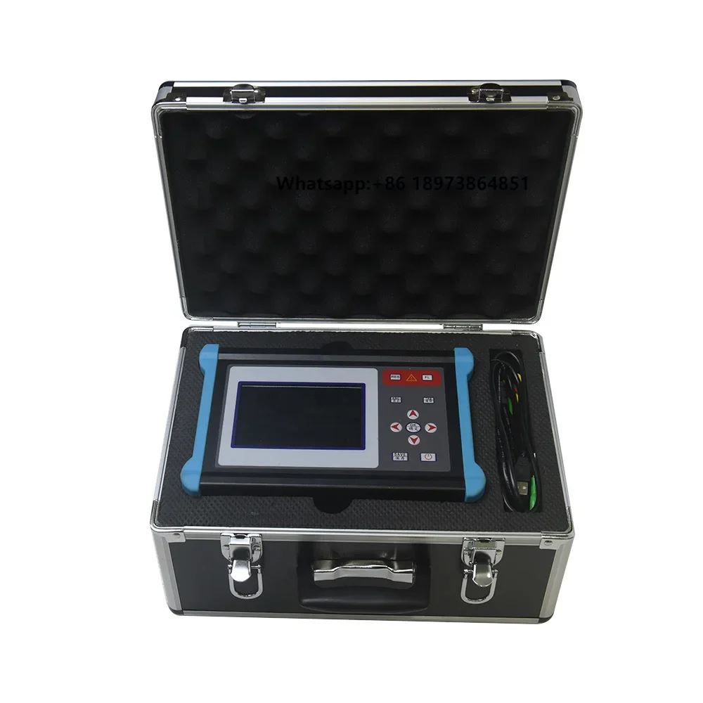 

600Vac Digital Electricity Inspection Tester Triple Clamp Three Phase Electric Voltammetry Volt-Ampere Meter AC Voltage Meter