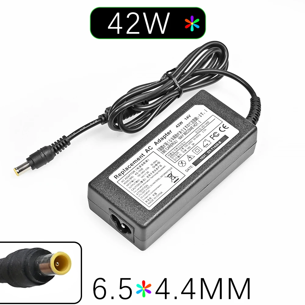 Power Supply 14V 3A AC Adapter Charger For Samsung LCD Monitor A2514_DPN A3014 AD-3014B B3014NC SA300 SA330 SA350 B3014NC F50