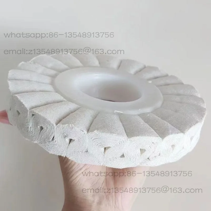 Edge Banding Machine S-type Polishing Cloth Wheel 150 * 50 * 25 Polishing Wheel Woodworking Machinery Accessories