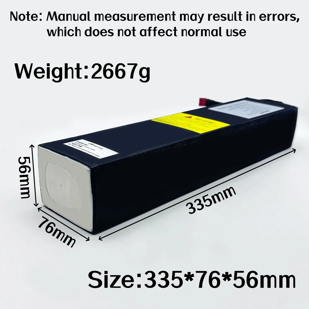 2024 for Kugoo M4 Electric Scooter Rechargeable Battery Pack (48V 14000mAH) Li-ion 18650 13S4P 499.2Wh XT60+Tport plug with BMS