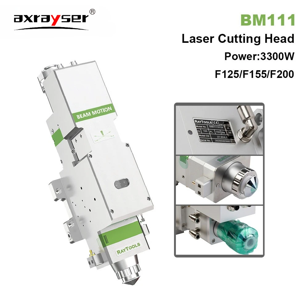 Raytools BM111 رأس القطع بالليزر ياسكاوا سيرفو سائق عالي الأداء التركيز التلقائي 0-3300 واط F125 F155 F200 #1