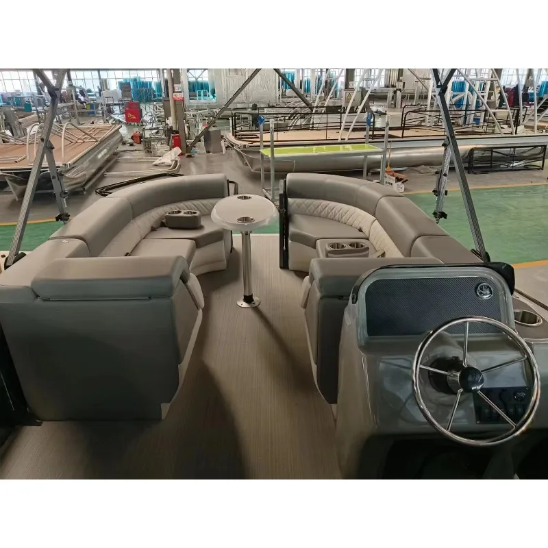 6.7m 22Ft Luxury Sport Cruise Boat Casual Party Speed Yacht For Water Entertainment