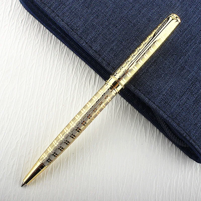 luxury high quality Twist Wave pattern drawing ink METAL Ballpoint Pen Stationery Office school supplies new