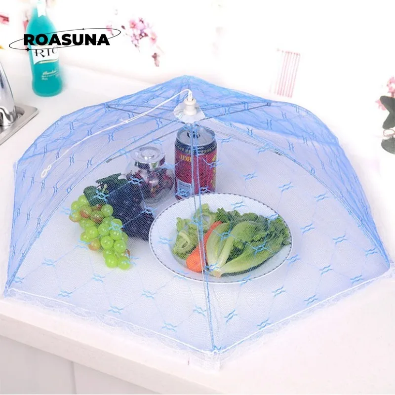 Large Foldable Dining Table Food Tent with Gauze Cover - Effective Anti-Fly Mosquito Protection (74cm x 25cm) food cover