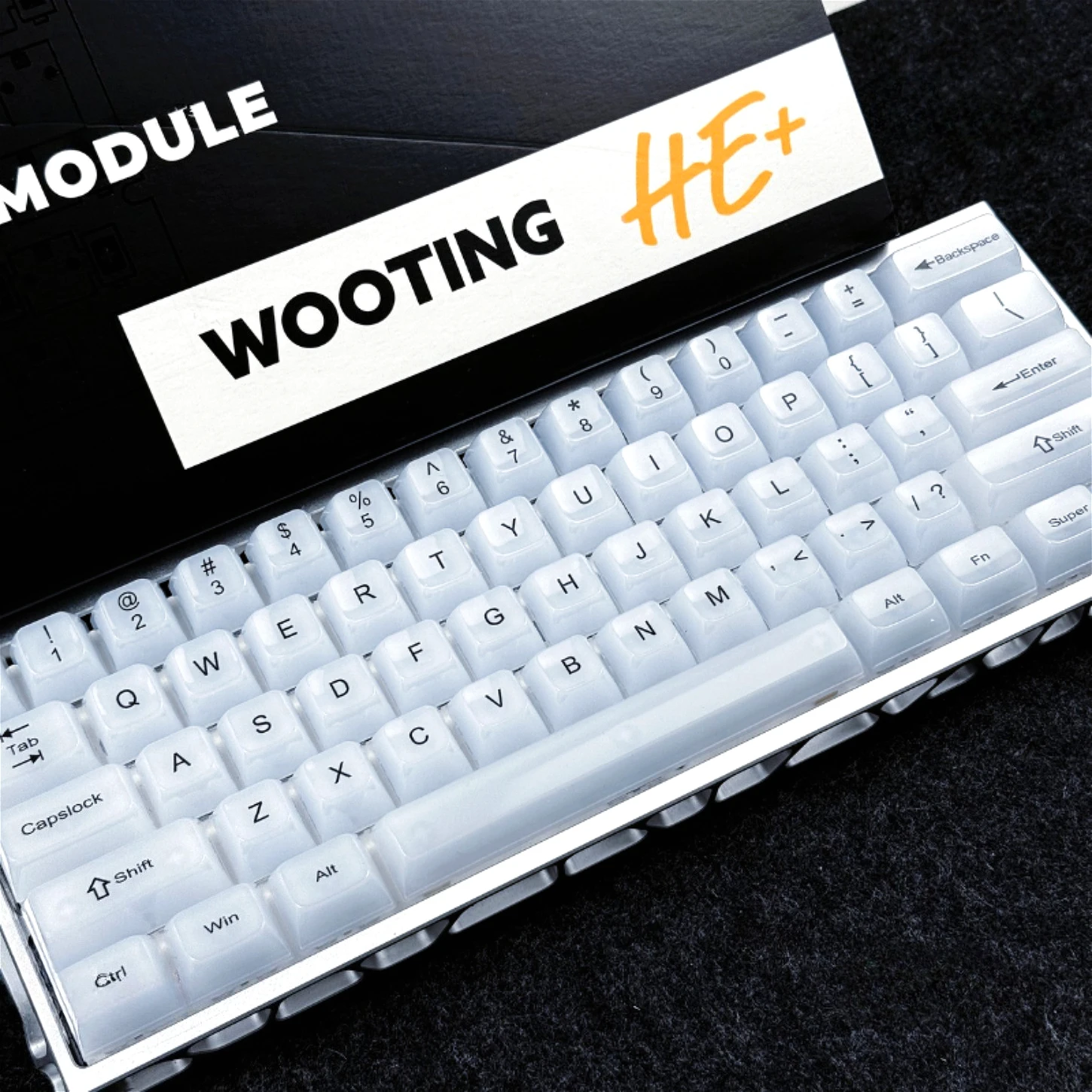 

White Marble, Translucent MDA Key Cap PC 120 Key, Customized for 60/84/98/108MX Switch Mechanical Keyboard