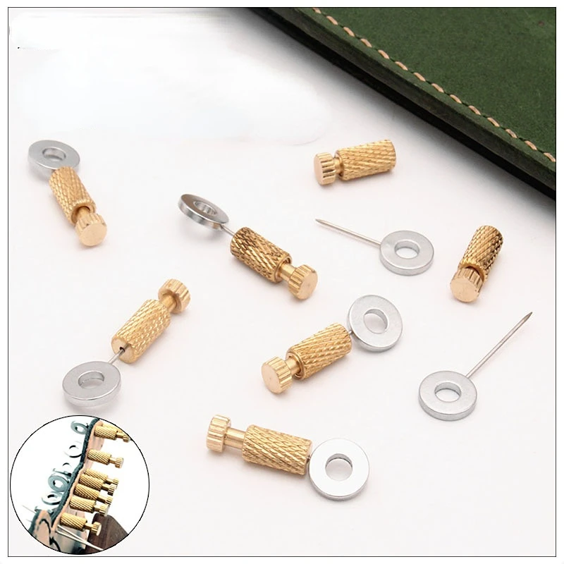 5/10-piece Leather Sewing Positioner Manual DIY Leather Bag Strap Fixed Position Needle Cutting Position Hand Sewing Tool