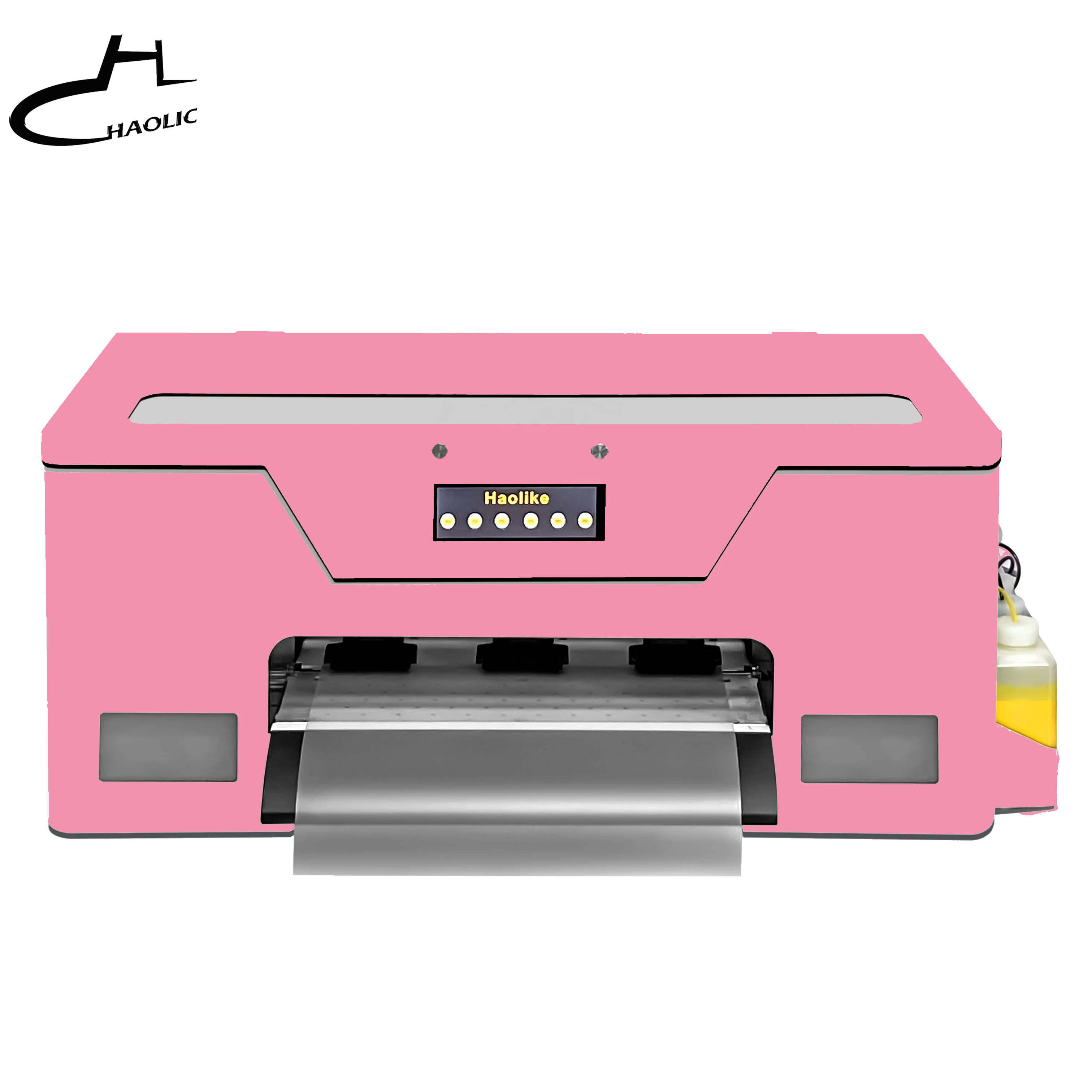 Customizable Logo A3 DTF Printer Pink Heat Transfer Pet Film Dtf Printer XP600 DTF