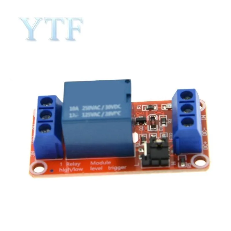 1 Channel With Optocoupler Isolation Support High And Low Level Trigger Relay Module Expansion Board 5V12V24V