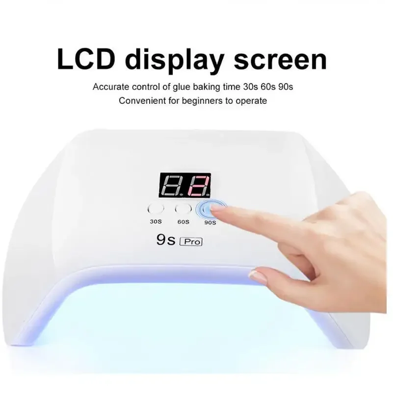 Mini secador de uñas portátil, lámpara de manicura UV de 24 LED, para uso doméstico, para secado de esmalte de uñas con Cable USB