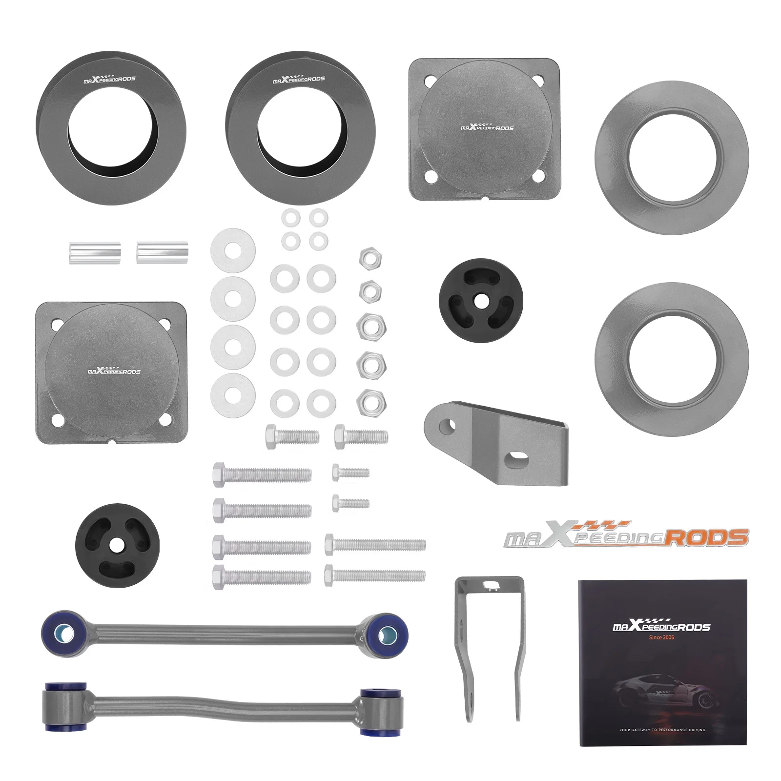 

Передняя 2,5" + задняя 2" подъемная прокладка для Jeep Gladiator JT 2019-2024