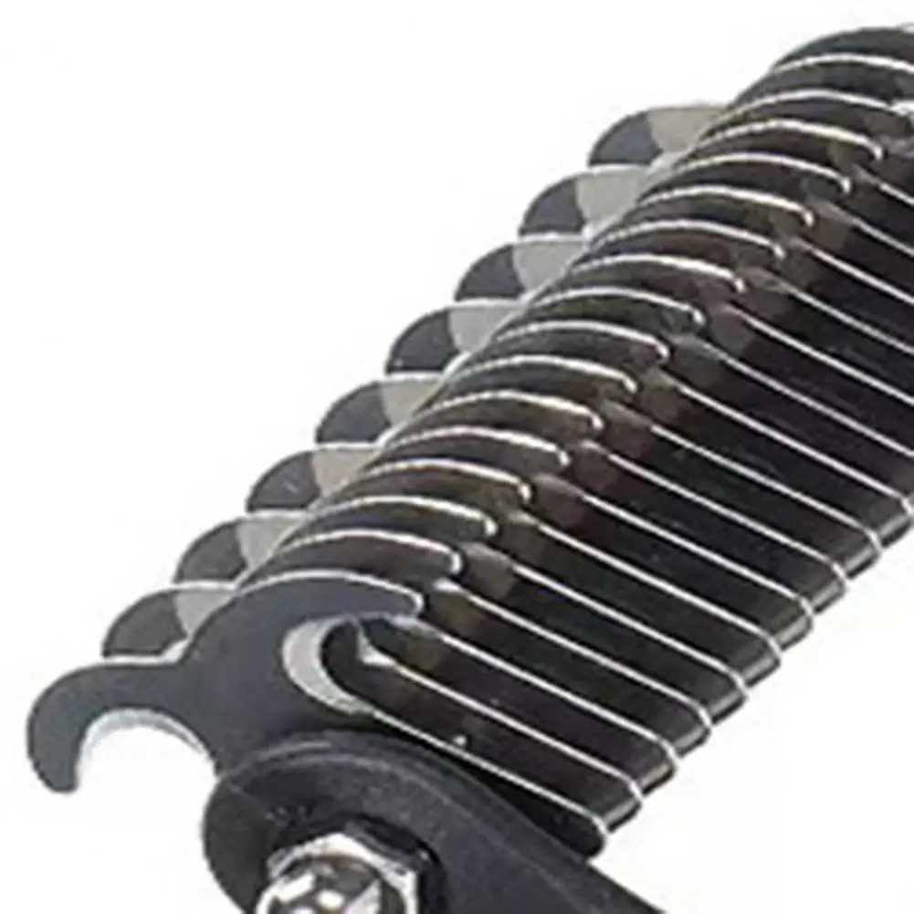 -free Pet Grooming Comb Pet Detangling Comb for Dogs Cats Double-sided Stainless Steel Undercoat Rake Deshedding for Shedding