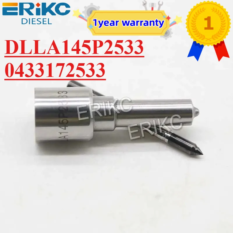 0445120421 DLLA145P2533 0433172533 Common Rail Injection Nozzle DLLA 145 P 2533 Fuel Injector Tip for MNEPL DIESEL ENGINE