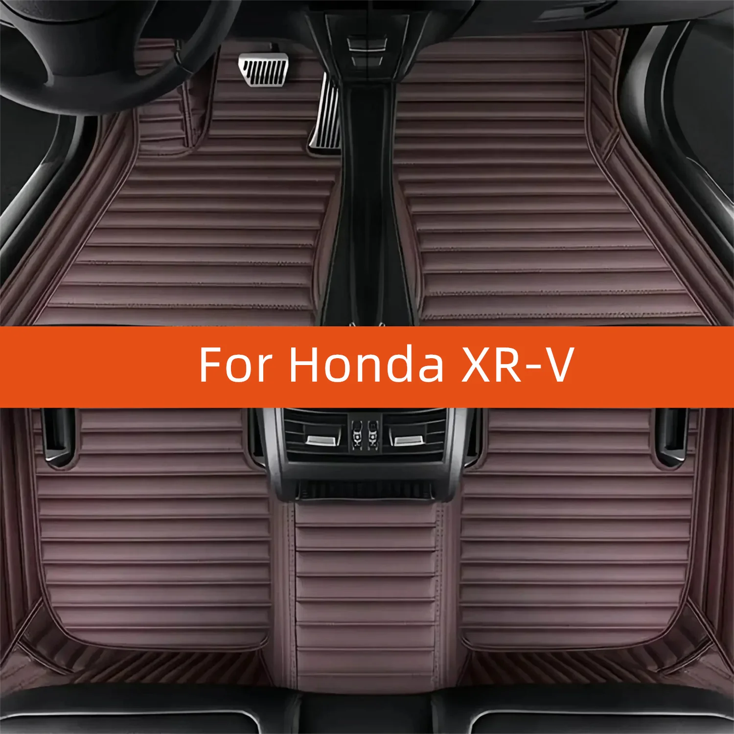 

Custom Leather Car Floor Mat For Honda XR-V 2020 2021 2022 2023 2024 2025 2026 2027 Car Mat Interior Accessories