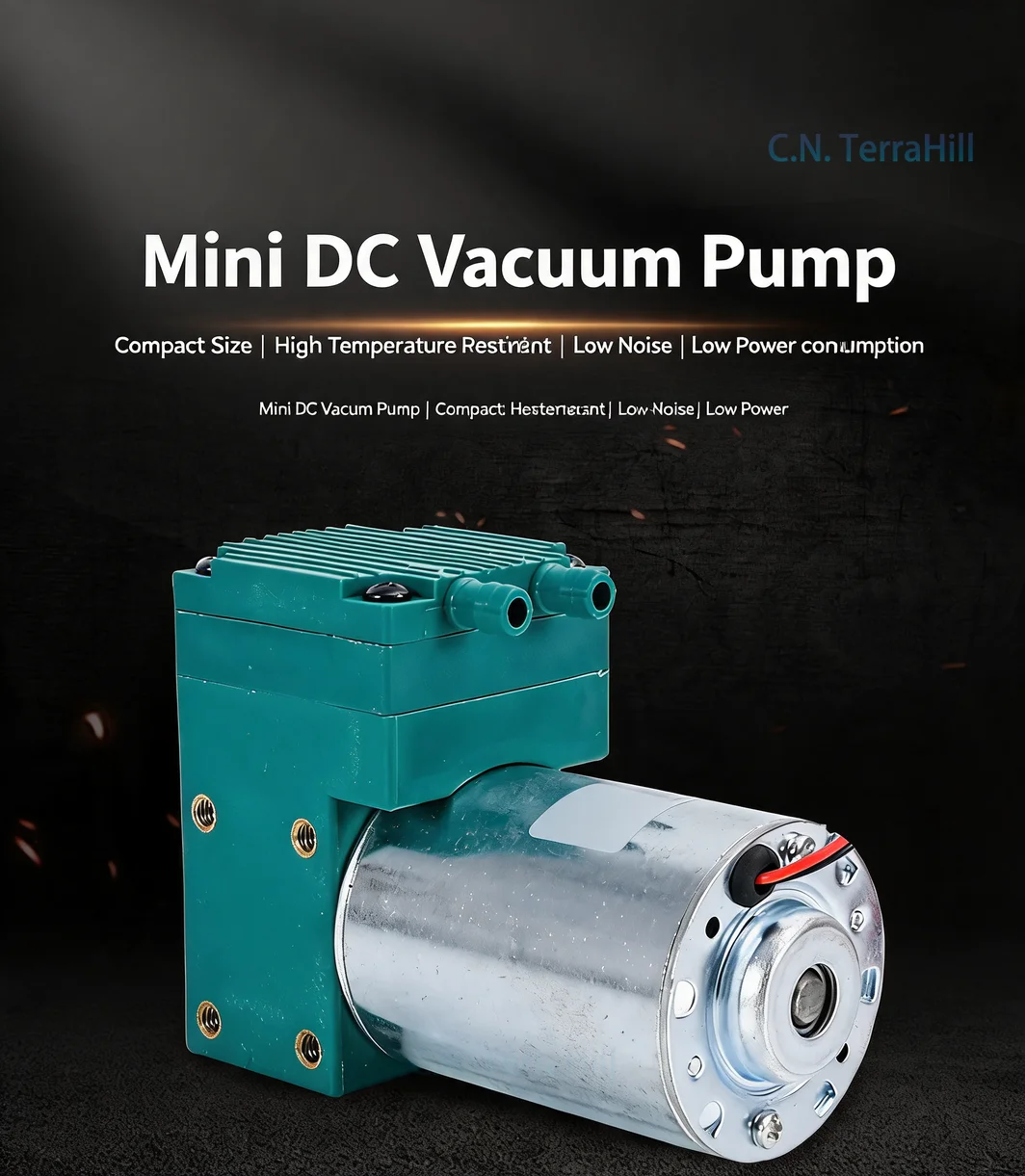 Mini Vacuum Pump 220V Single Head Air Pump for Beauty Salon Medical Equipment Model 5101PM